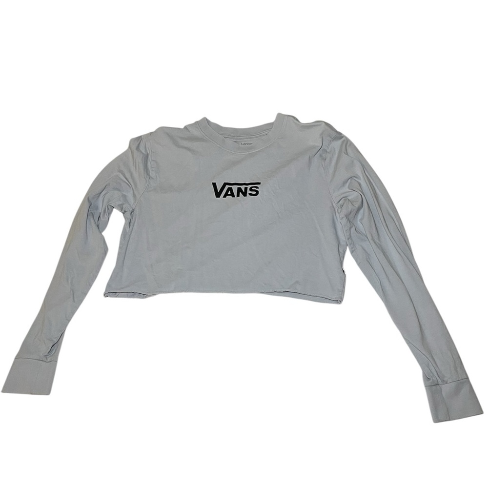 Vans Cropped Long Sleeve Shirt - XS